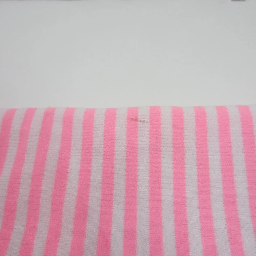 Lululemon Vinyasa Scarf Women OS Luon Light Classic Stripe White Pink Shell Wrap - Picture 3 of 4